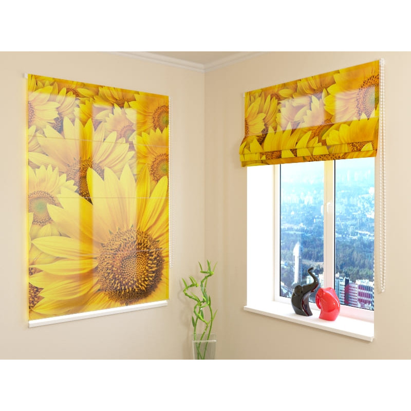 68,00 €Tenda a pacchetto - con i girasole - ARREDALACASA