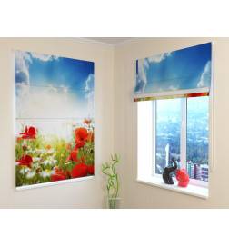 68,50 € Roman blind - chamomile and poppies - OSCURANTE