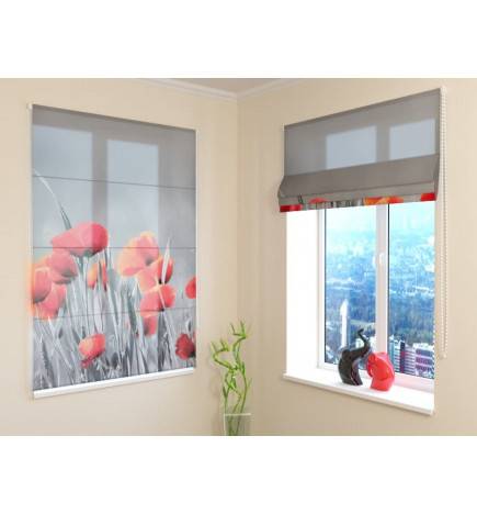 68,00 € Roman blind - with the night of poppies
