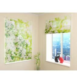 Roman blind - with the forest in bloom - ARREDALACASA