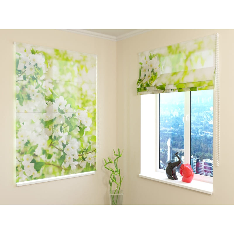 68,00 € Roman blind - with the forest in bloom - ARREDALACASA