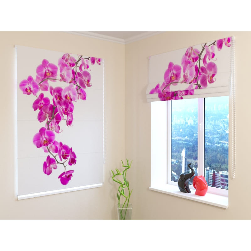 92,99 € Package curtain - with many orchids - fireproof