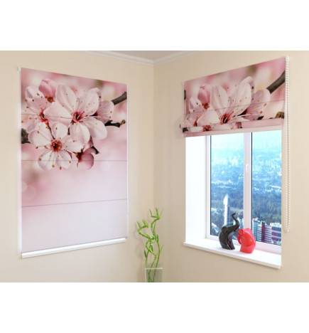 92,99 € Roman blind - with many lilies - FIREPROOF