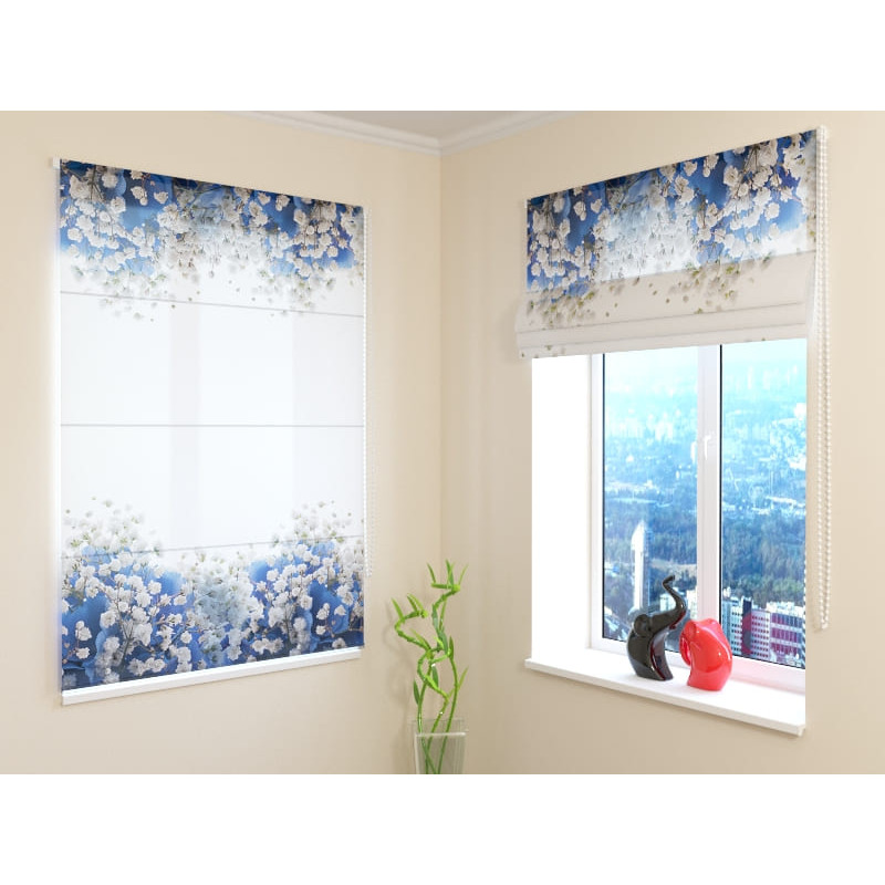 68,00 € Rooma ruloo - hortensiatega - ARREDALACASA