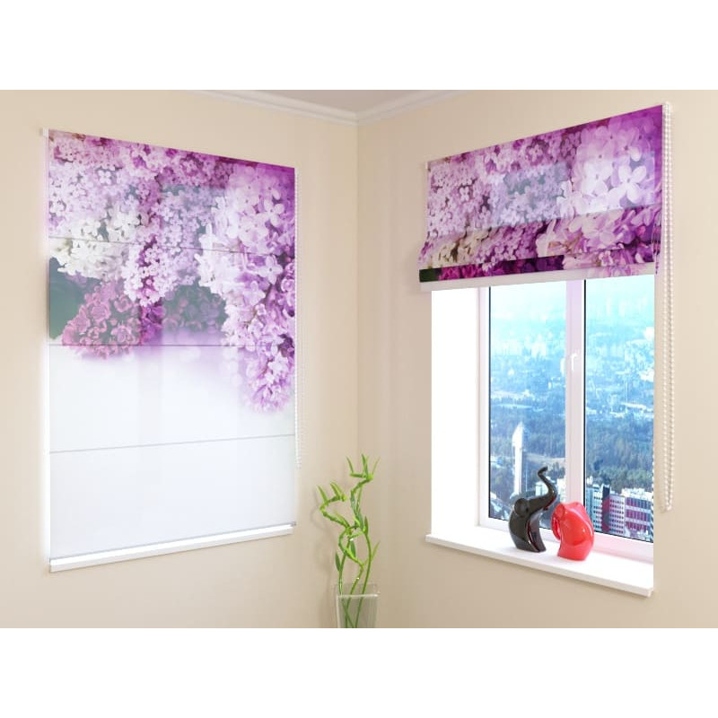 68,00 €Store bateau - avec beaucoup de fleurs violettes - ARREDALACASA