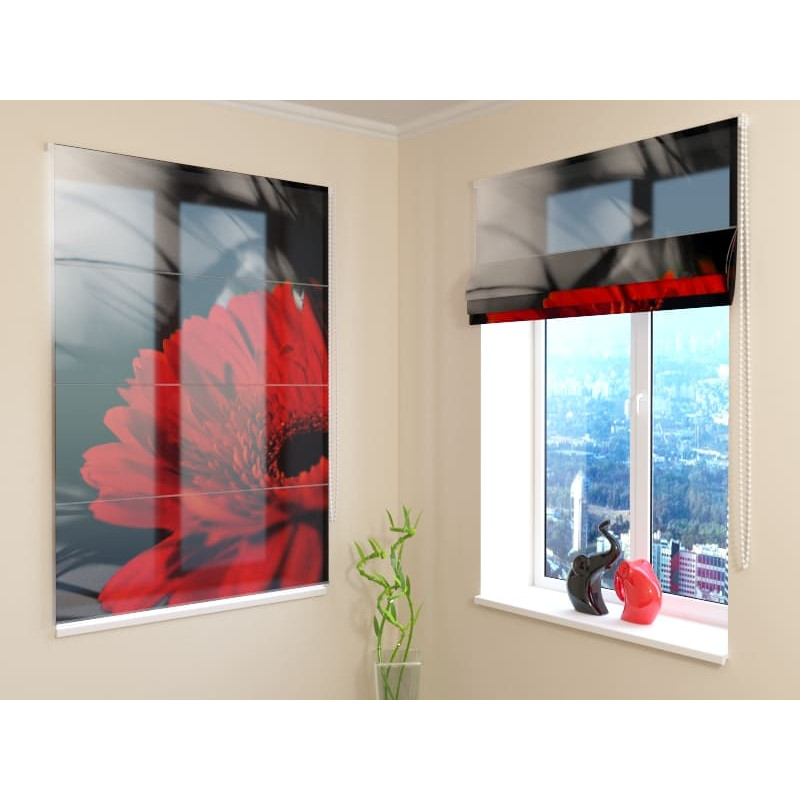 68,00 € Roman blind - with a red poppy
