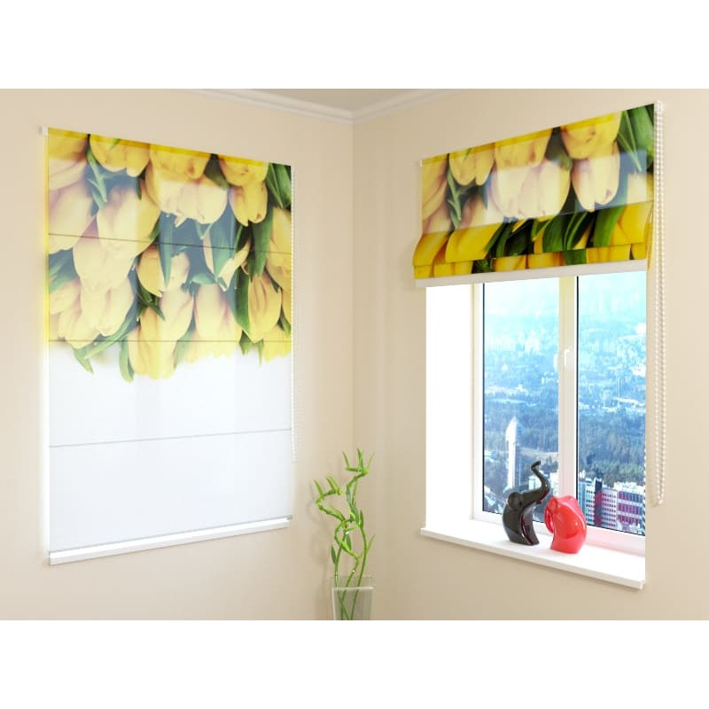 68,00 €Store bateau - fleuri et jaune - ARREDALACASA