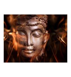 Fototapete - Buddha. Fire of meditation.