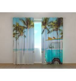 1,00 € Custom tent - with a vintage minibus