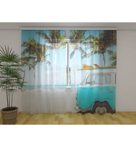 Cort personalizat - cu microbuz vintage