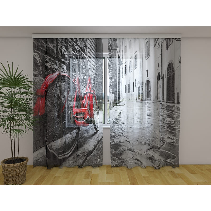 1,00 €Tenda personalizzata - con una biciletta rossa