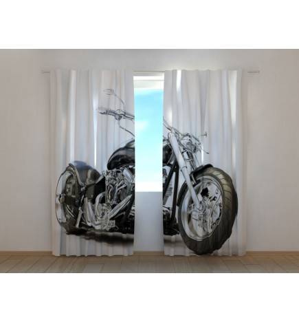 Custom tent - with a motorcycle - on the road