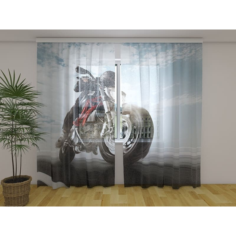 1,00 € Cort personalizat - Motocicletă cromată de 10 CP