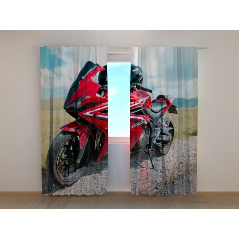 1,00 € Aangepaste tent - met een Honda-motorfiets