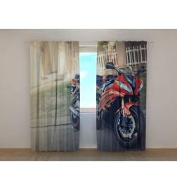 0,00 €Tente personnalisée - avec une moto rouge