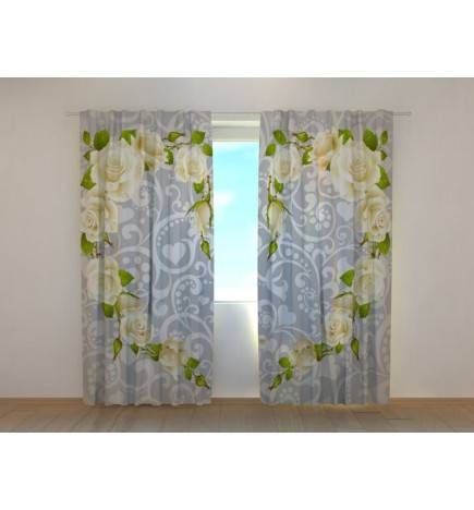 0,00 € Cortina personalizada - con un corazón de rosas