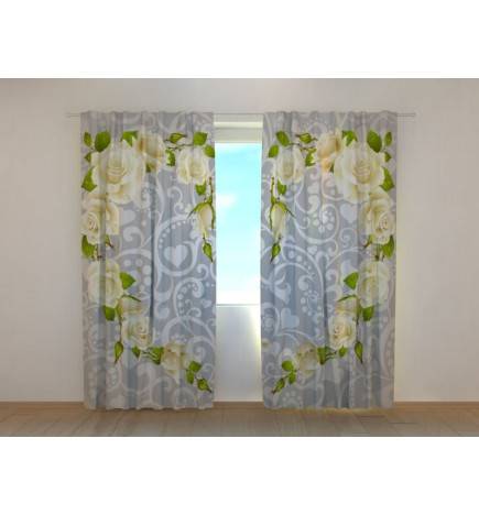 0,00 € Personalized curtain - with a heart of roses