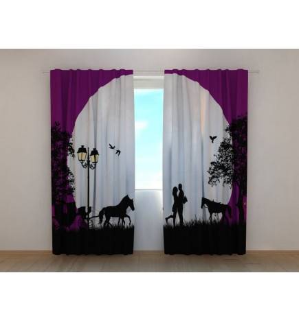 0,00 € Cortina personalizada - con 2 novios