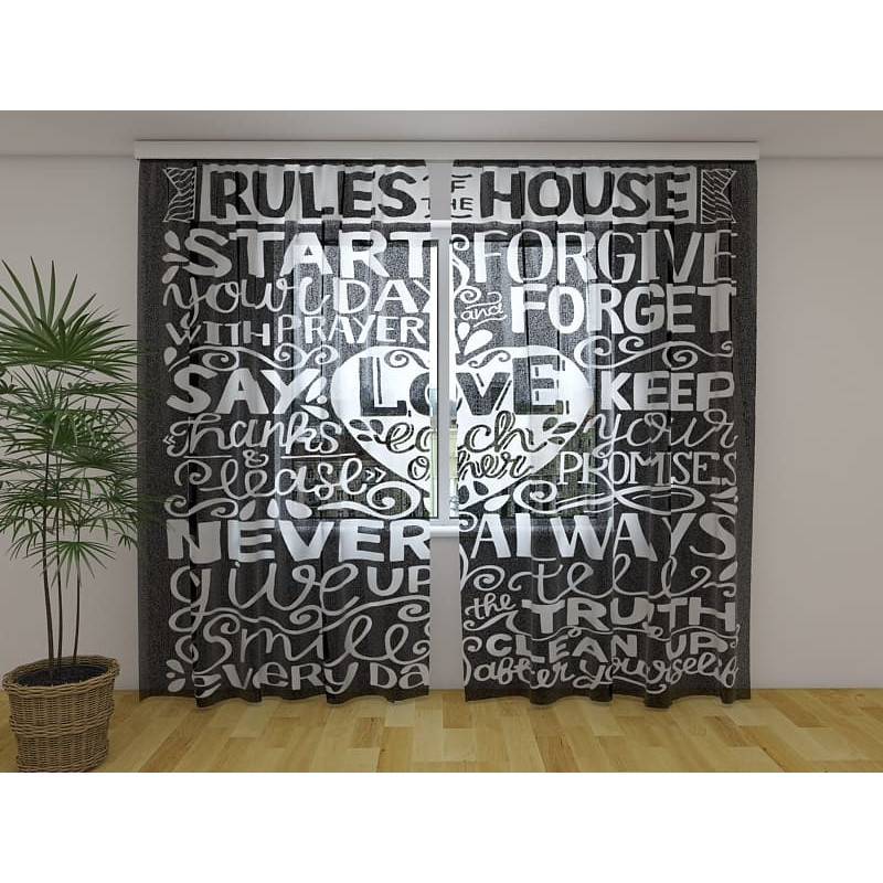 1,00 €Cortina personalizada - romântica preto e branco 1,00 €Cortina personalizada - romântica preto e branco