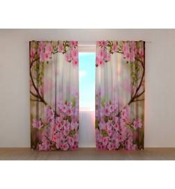 0,00 € Personalized curtain - with a floral heart