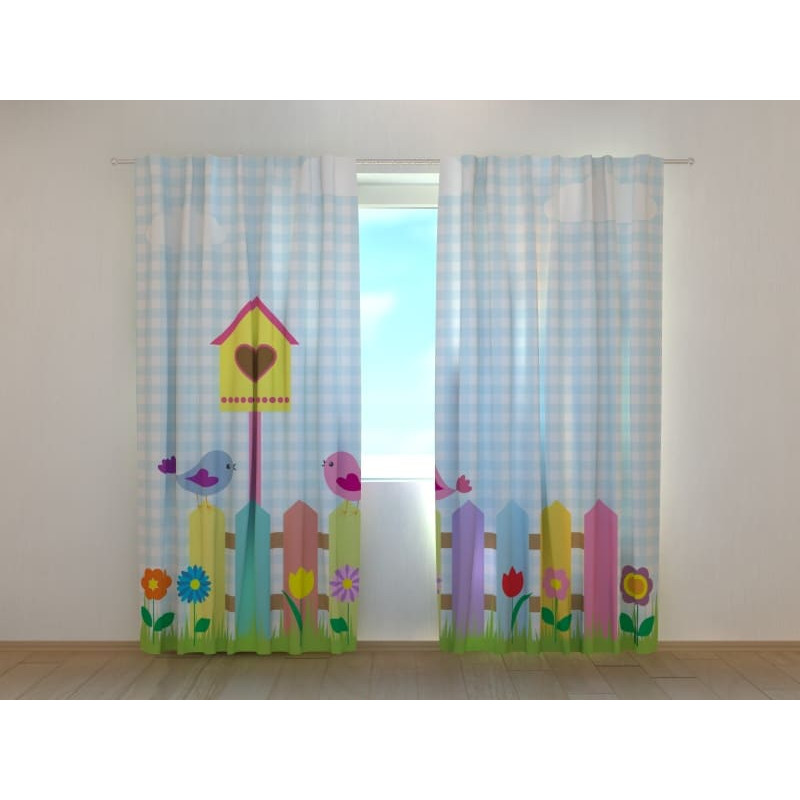 0,00 € Personalized curtain - with 2 little birds in love 0,00 € Personalized curtain - with 2 little birds in love