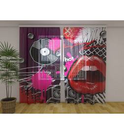 Rideau sur mesure - musique disco