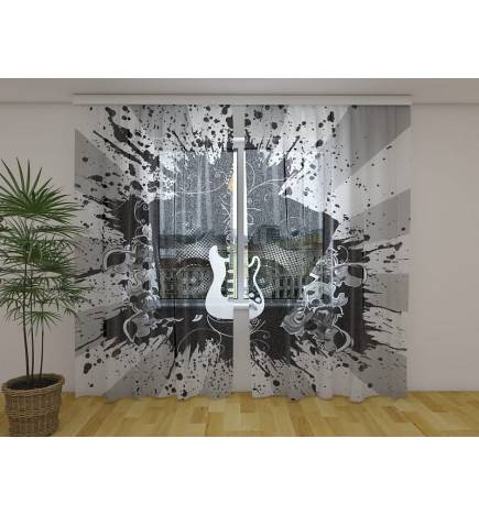 Tenda personalizzata - con una chitarra