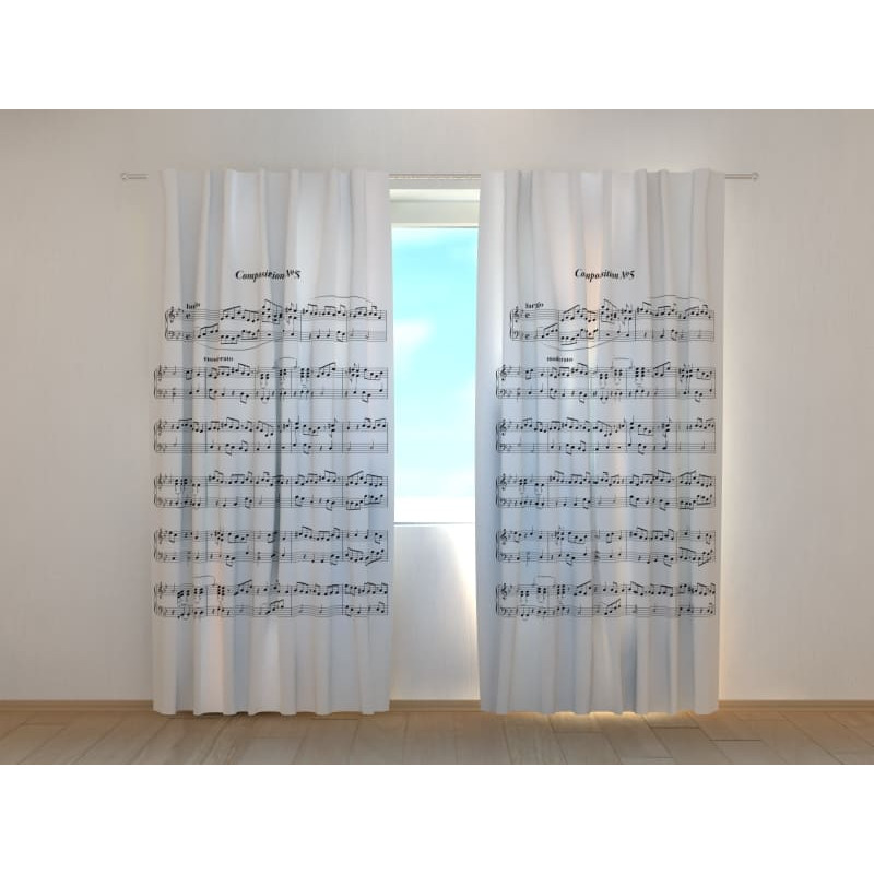 0,00 € Personalized tent - with a musical score