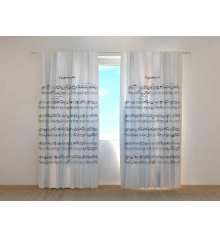 0,00 € Personalized tent - with a musical score