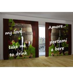 Tenda personalizzata - Amore portami a bere