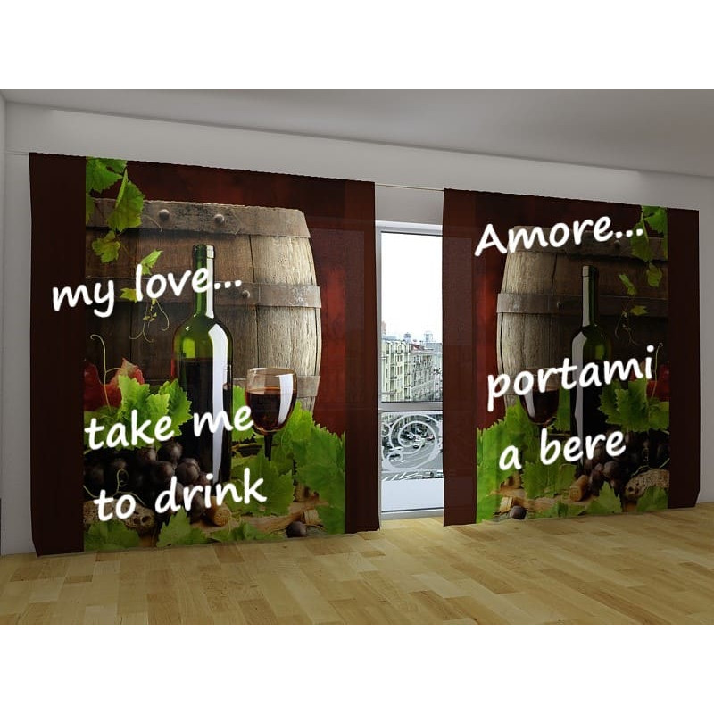 0,00 € Custom curtain - Love take me to drink 0,00 € Custom curtain - Love take me to drink