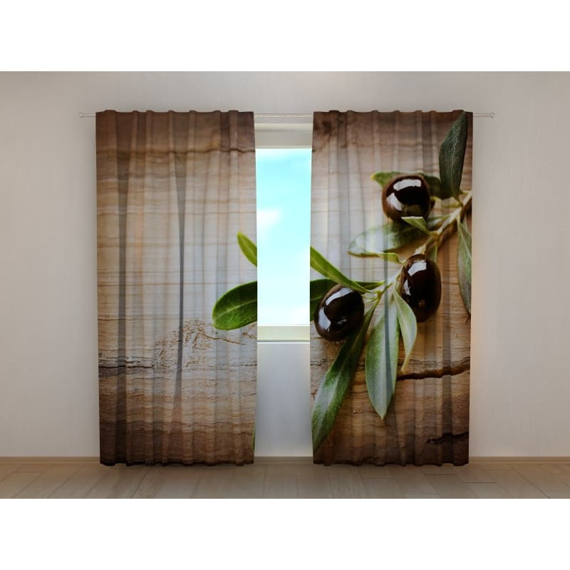 0,00 € Custom curtain - with olives
