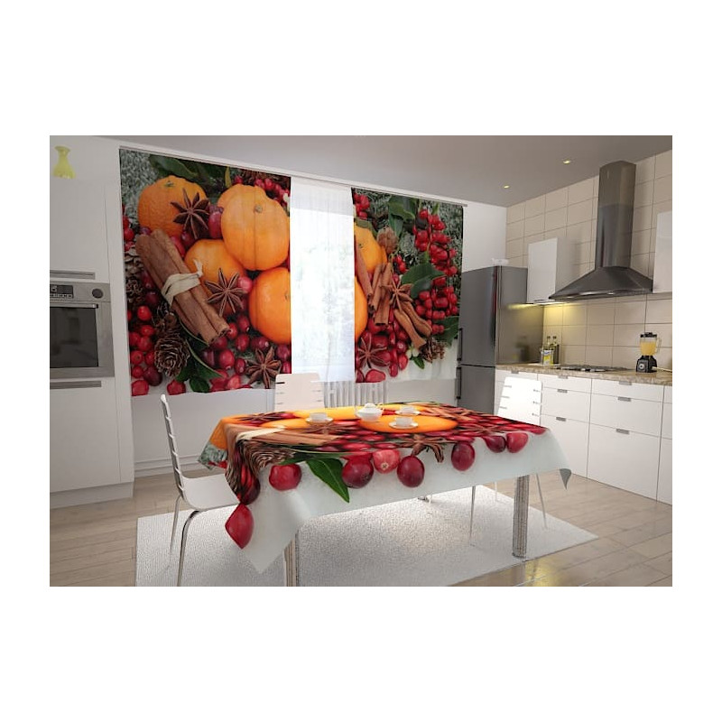 0,00 € Custom curtain - with oranges and cinnamon 0,00 € Custom curtain - with oranges and cinnamon