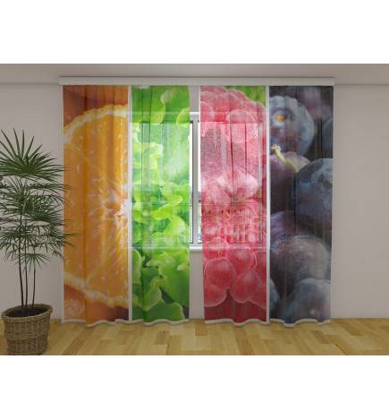 Maßgeschneidertes Zelt – mit Gemüse und Obst