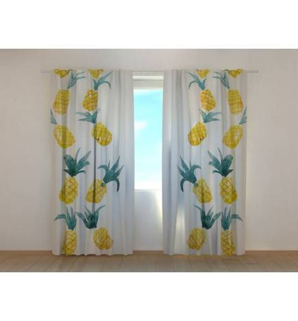 Prilagojena zavesa - z ananasom