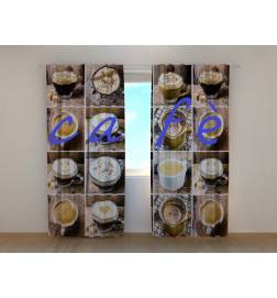Cort personalizat - cu cafea si cappuccino
