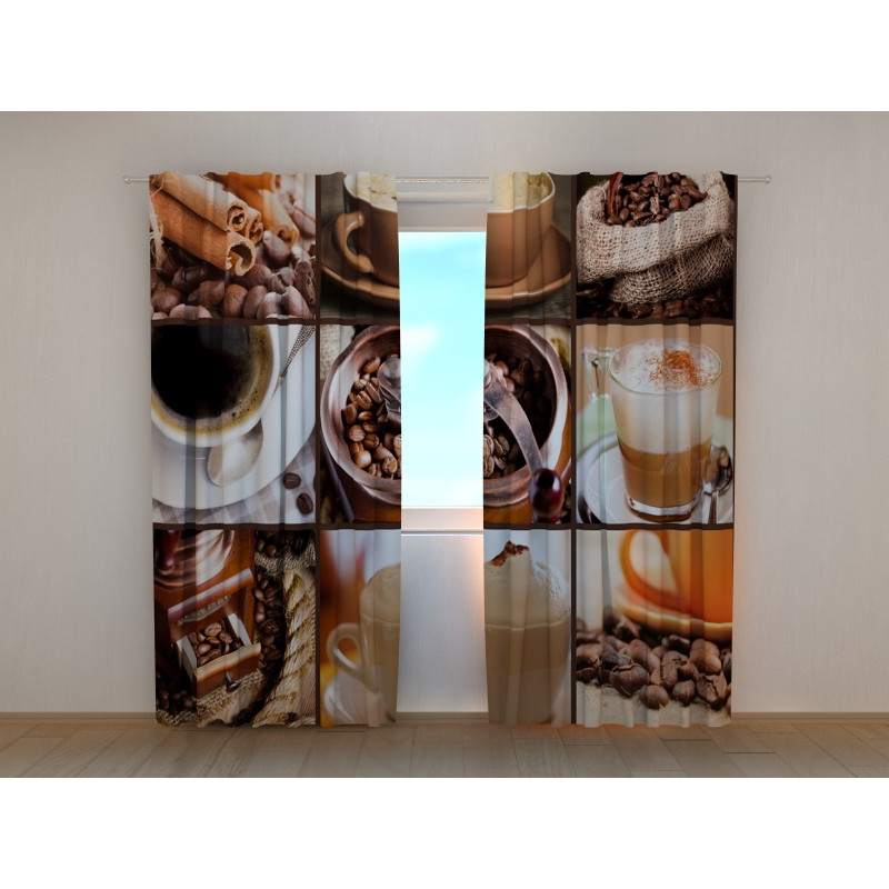 0,00 € Personalisierter Vorhang - mit Kaffee - ARREDALACASA