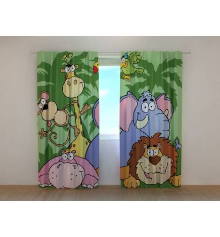 0,00 € Personalized tent - with jungle animals