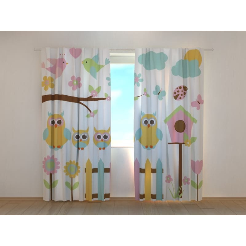 0,00 € Cort personalizat - cu o familie de bufnițe