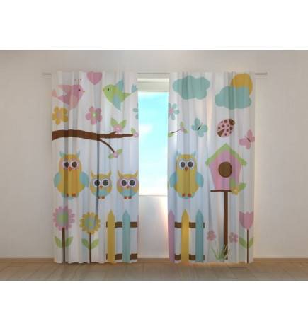 0,00 € Maßgeschneidertes Zelt – mit einer Eulenfamilie