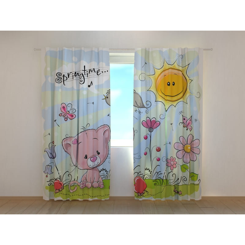 0,00 € Personalisierter Vorhang – mit einem supersüßen Kätzchen