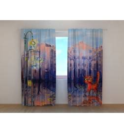 0,00 €Cortina personalizada - com um gatinho colorido