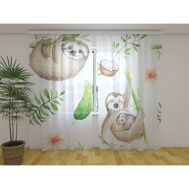 0,00 € Aangepaste tent - met een familie van luiaards