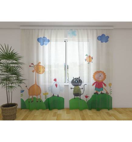 Personalized tent - with small animals