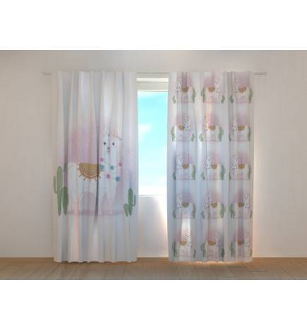 1,00 €Tenda personalizzata - con dei cuccioli di alpaca