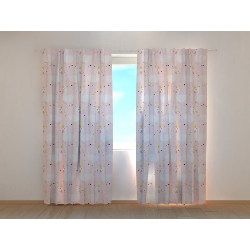 1,00 €Tenda personalizzata - con tanti piccoli cigni