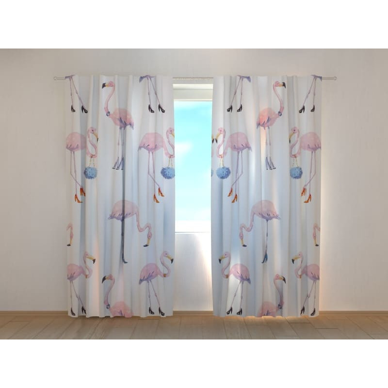 1,00 €Tenda personalizzata - con tanti piccoli fenicotteri
