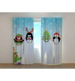 0,00 € Personalized tent -- Christmas - With penguins