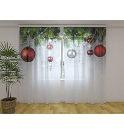 Personalized tent - Christmas decorations with balls