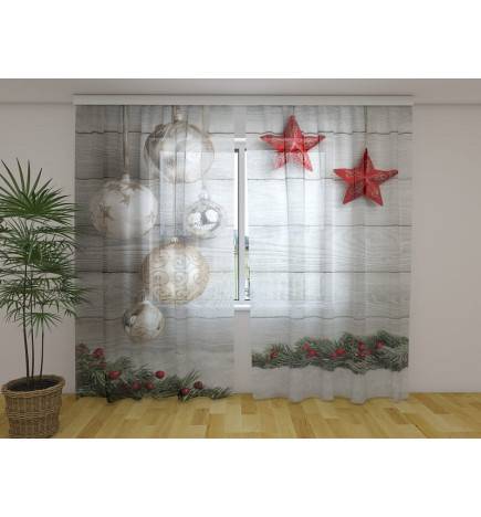 Personalized tent - stars and balls - Christmas